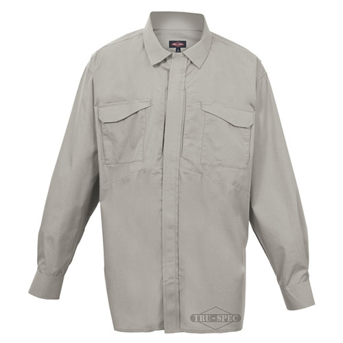 Košile 24-7 UNIFORM dlouhý rukáv rip-stop KHAKI vel.3XL-L