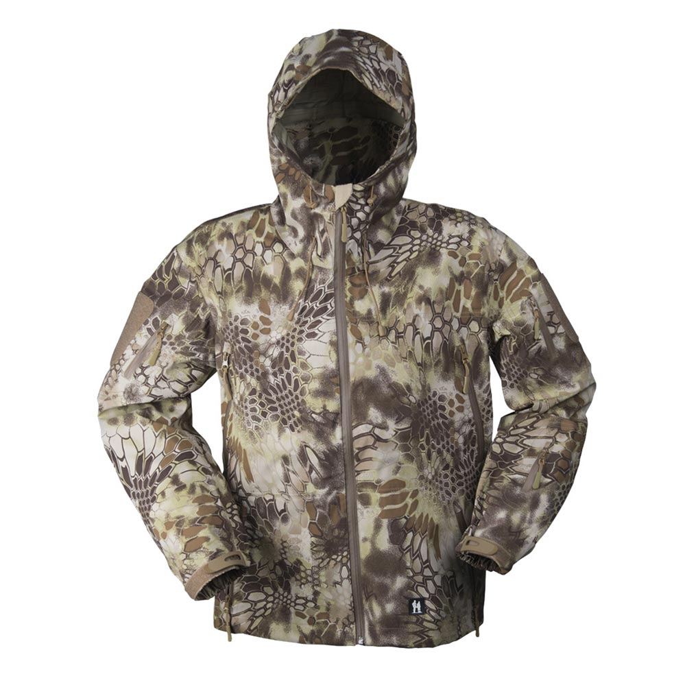 Levně Bunda hardshell MANDRA® TAN