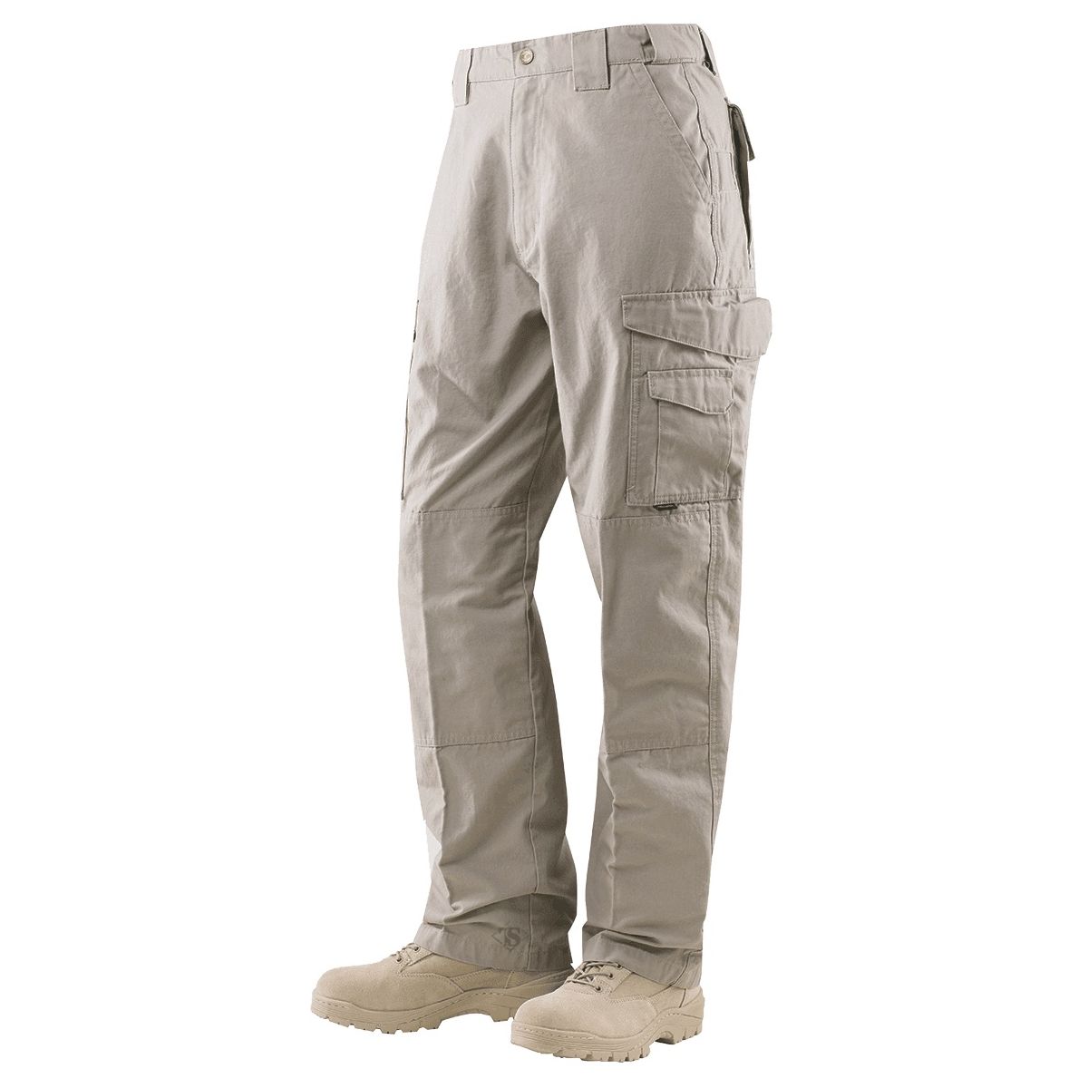 Levně Kalhoty 24-7 TACTICAL bavlna KHAKI