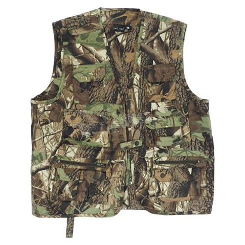 Levně Vesta JAGD na lov nebo rybaření HUNTING CAMO