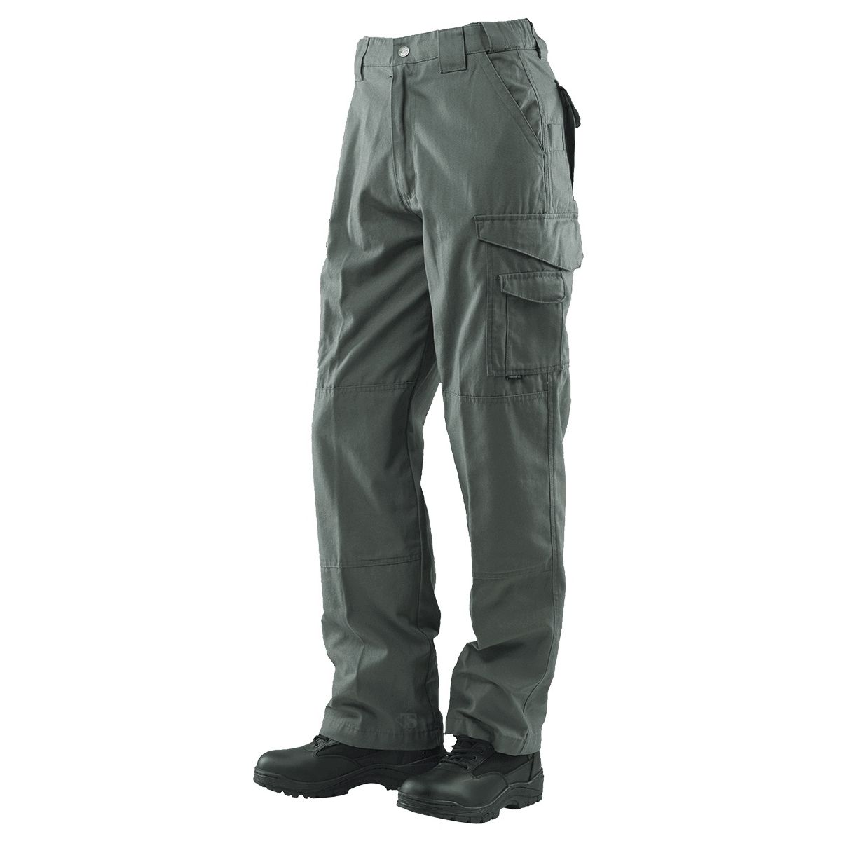 Levně Kalhoty 24-7 TACTICAL bavlna ZELENÉ