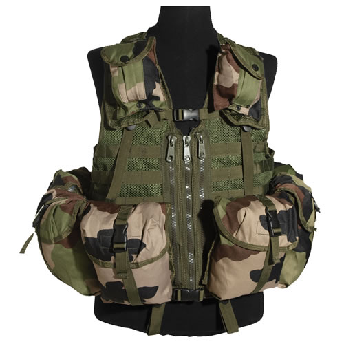 Levně MIL-TEC vesta taktická MODULAR SYSTEM s 8 kapsami CCE TARN