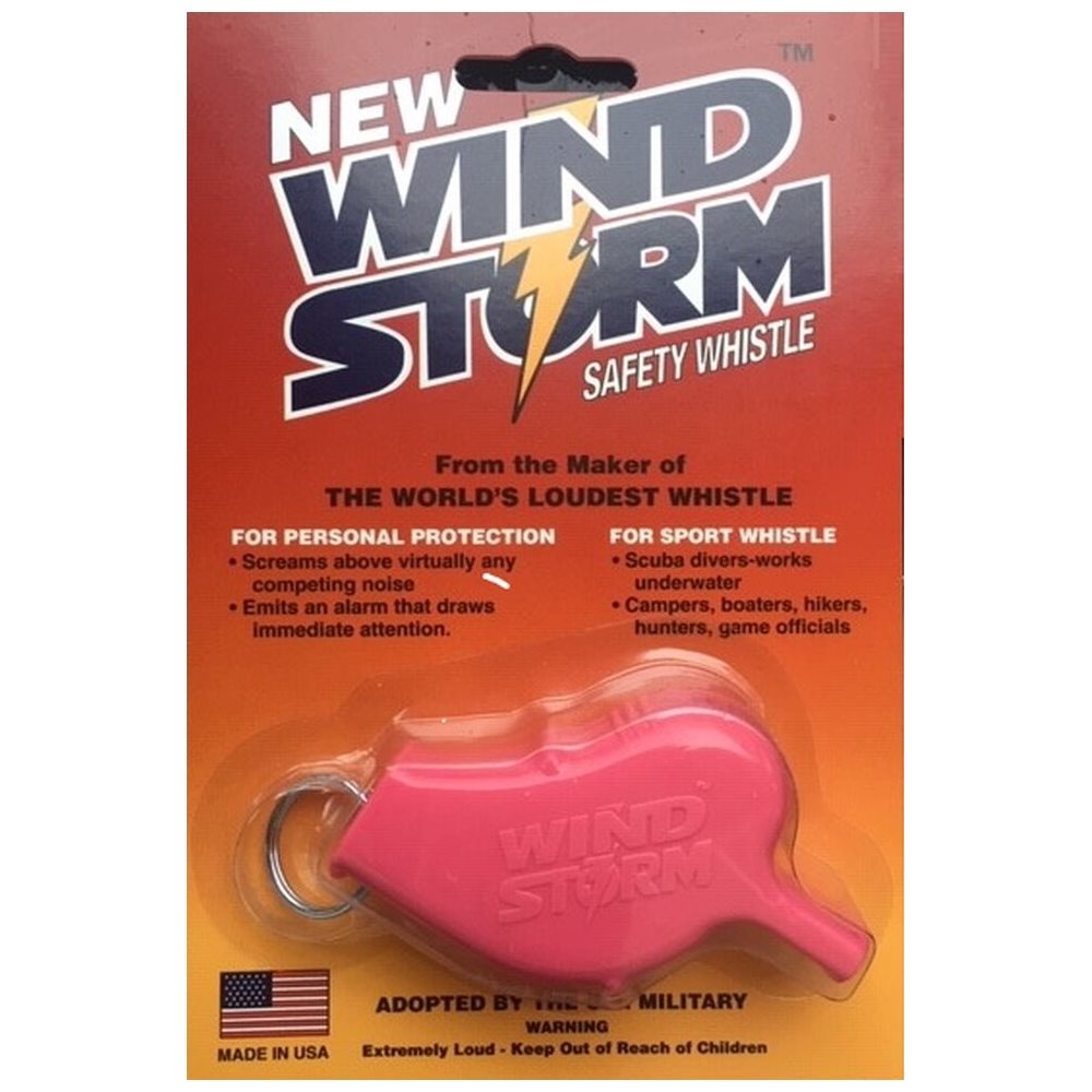 Levně Píšťalka WINDSTORM™ plastová RŮŽOVÁ