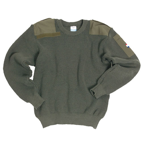 Levně Svetr COMMANDO holandský ZELENÝ