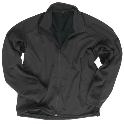 Levně Bunda SOFTSHELL LIGHT ČERNÁ