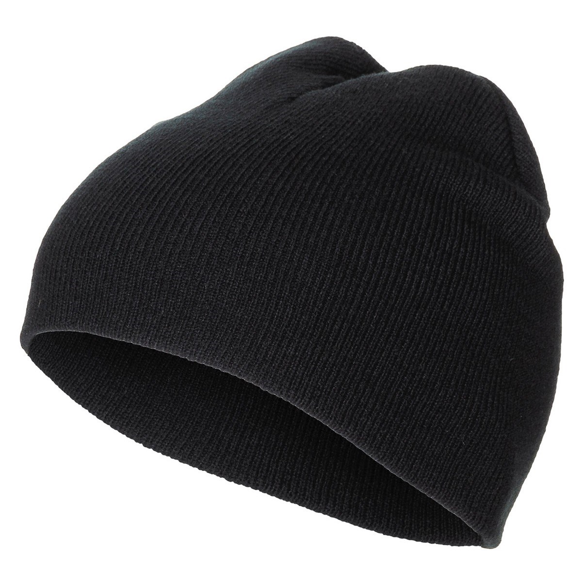 Levně Pro Company čepice BEANIE jemně pletená Acryl ČERNÁ