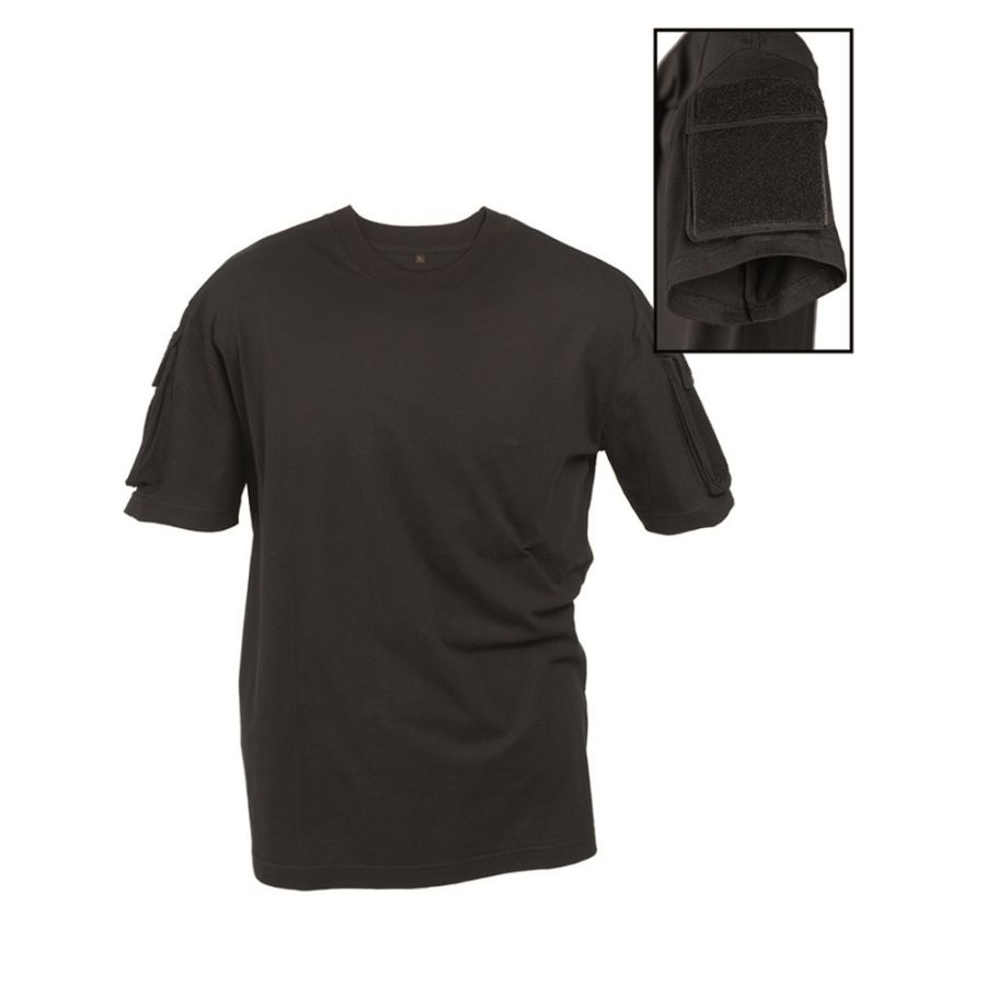 Levně Triko TACTICAL krátký rukáv ČERNÉ