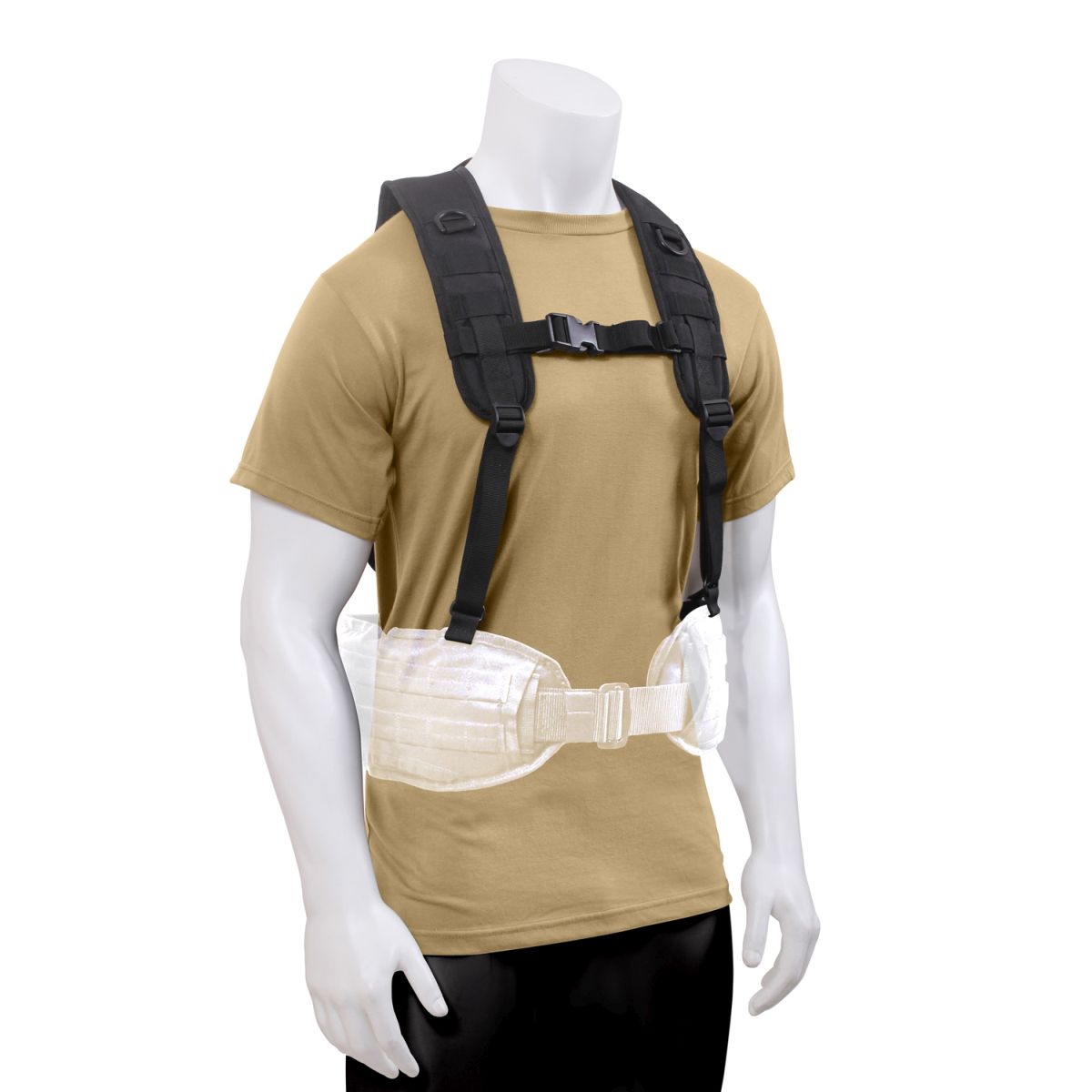 Levně ROTHCO treky - kšandy BATTLE HARNESS ČERNÉ