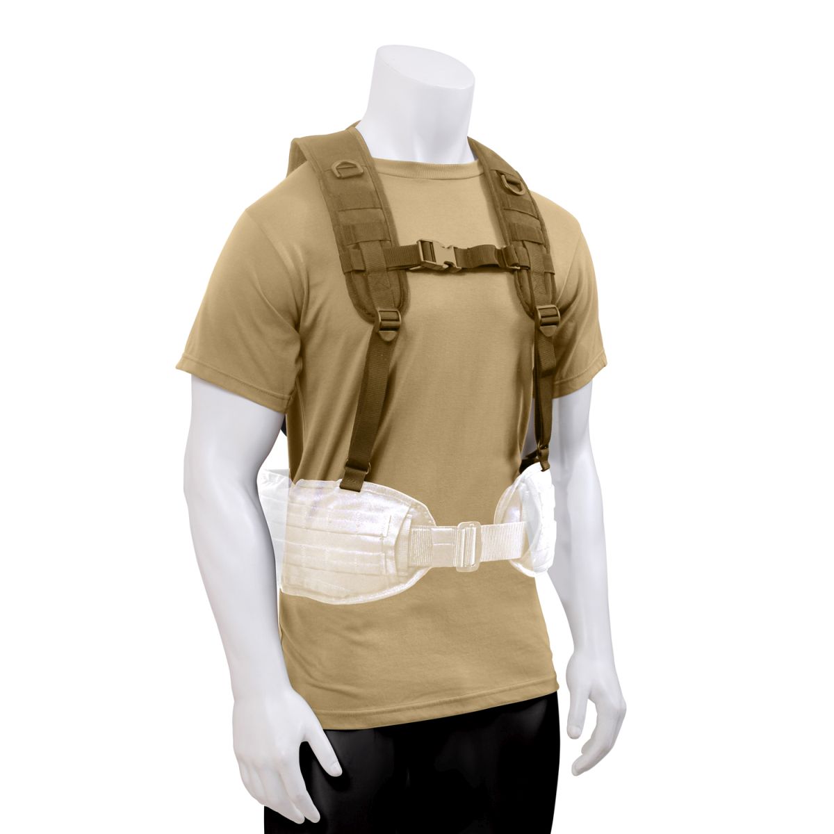 Levně ROTHCO treky - kšandy BATTLE HARNESS COYOTE