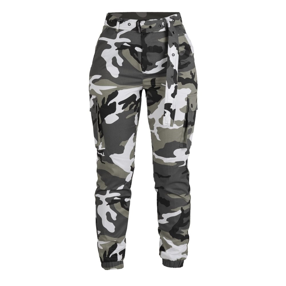 Levně Kalhoty dámské ARMY URBAN