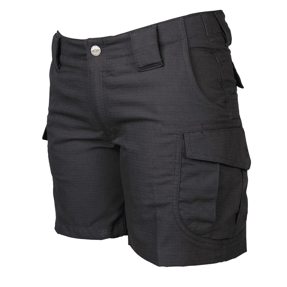 Kraťasy dámské 24-7 ASCENT micro rip-stop ČERNÉ