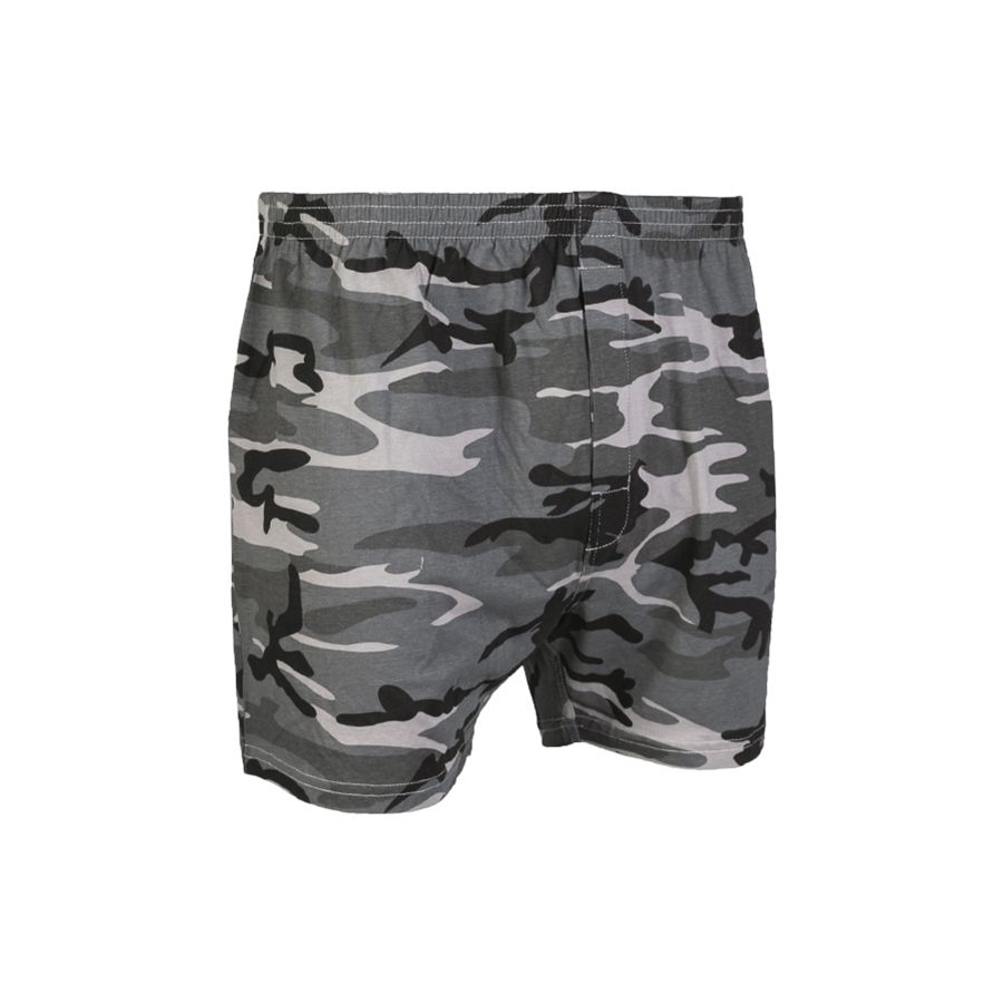 Levně Trenýrky BOXER pánské DARK CAMO