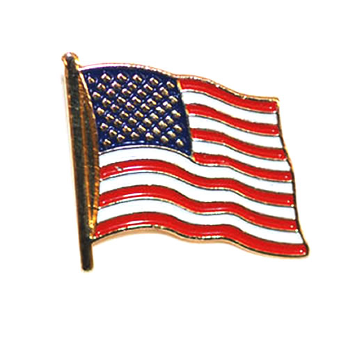 Odznak vlajka USA velká