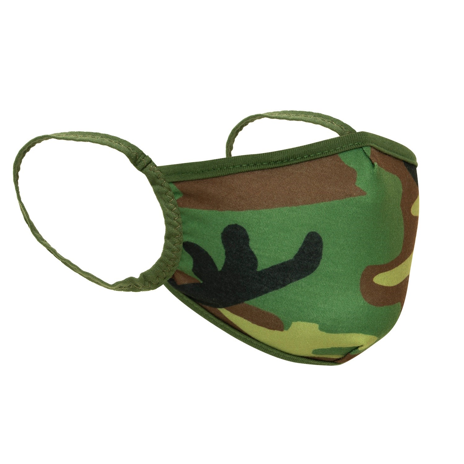 Levně ROTHCO rouška dětská 3vrstvá WOODLAND