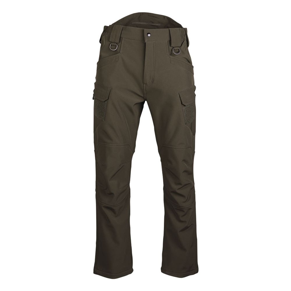 Levně Kalhoty ASSAULT softshell RANGER GREEN