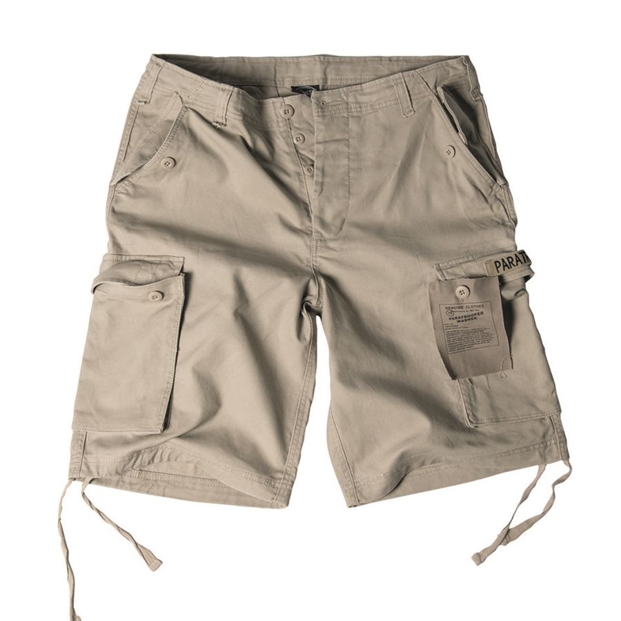 Levně Kraťasy PARATROOPER předeprané KHAKI