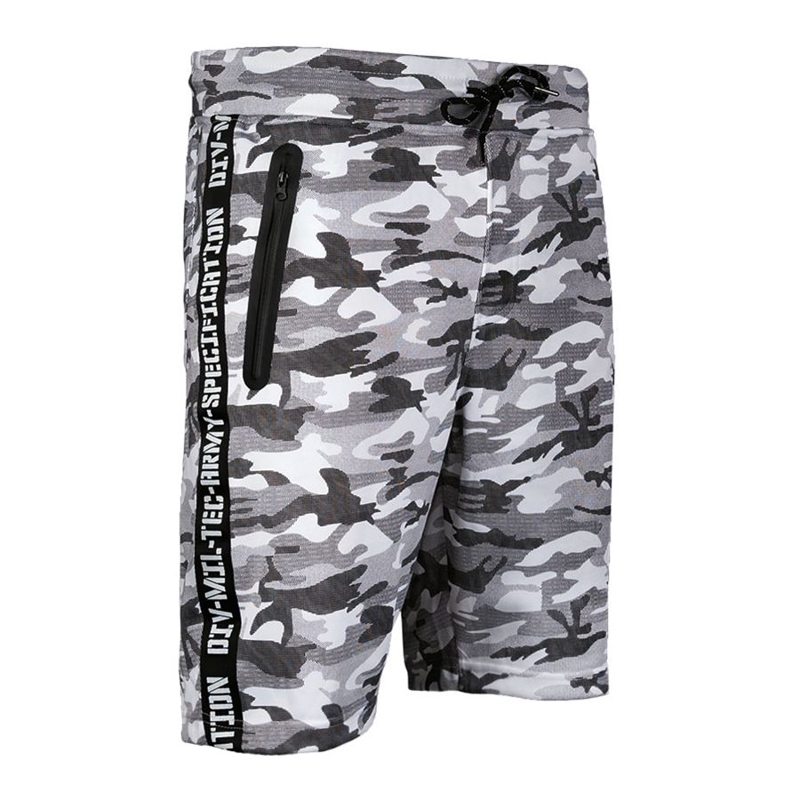 Levně Šortky teplákové TRAINING URBAN CAMO METRO