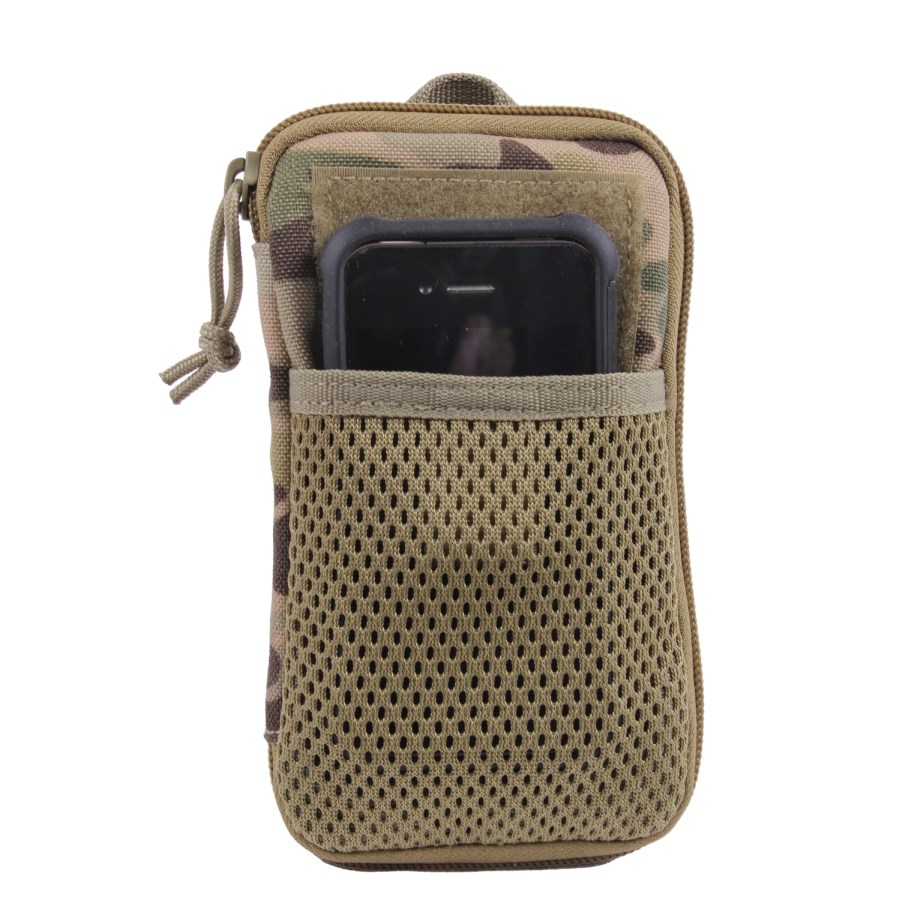 Levně ROTHCO peněženka s kapsou na telefon MOLLE MULTICAM