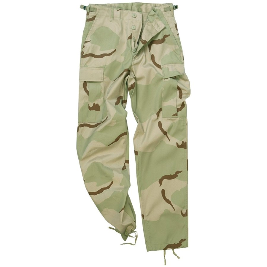 Levně Kalhoty US BDU POLY polní 3-COL DESERT