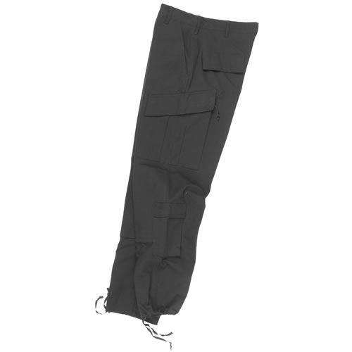 Levně Kalhoty US typ ACU rip-stop ČERNÉ
