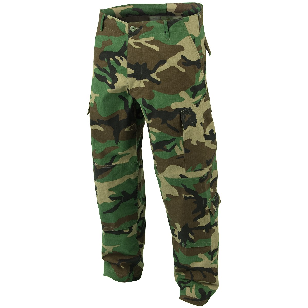 Levně Kalhoty US typ ACU rip-stop WOODLAND