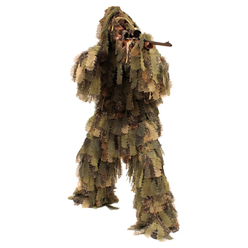 Levně Převlek maskovací GHILLIE SUIT OAK LEAF 3D WOODLAND