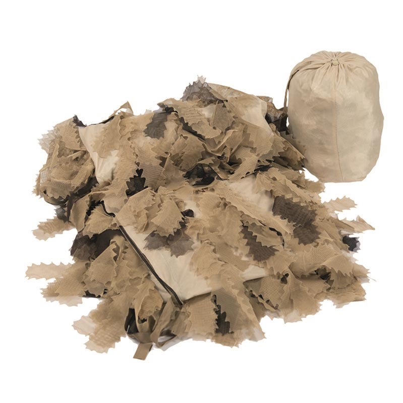 Levně MIL-TEC síť maskovací GHILLIE "OAK LEAF" DESERT