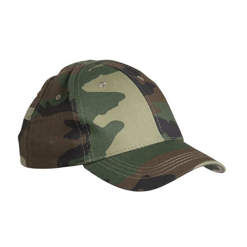 Levně MIL-TEC čepice dětská baseball s kšiltem WOODLAND