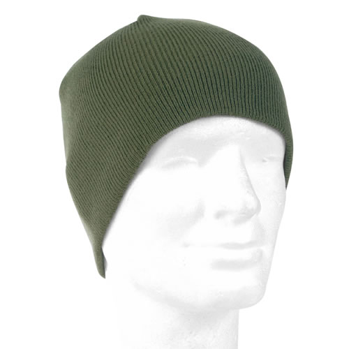 Levně MIL-TEC čepice BEANIE pletená POLYACRYL ZELENÁ