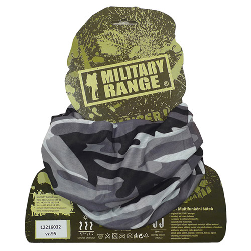 Levně MILITARY RANGE šátek HEADGEAR multifunkční URBAN-METRO - URBAN