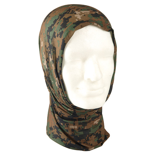 Levně MIL-TEC šátek HEADGEAR multifunkční DIGITAL WOODLAND