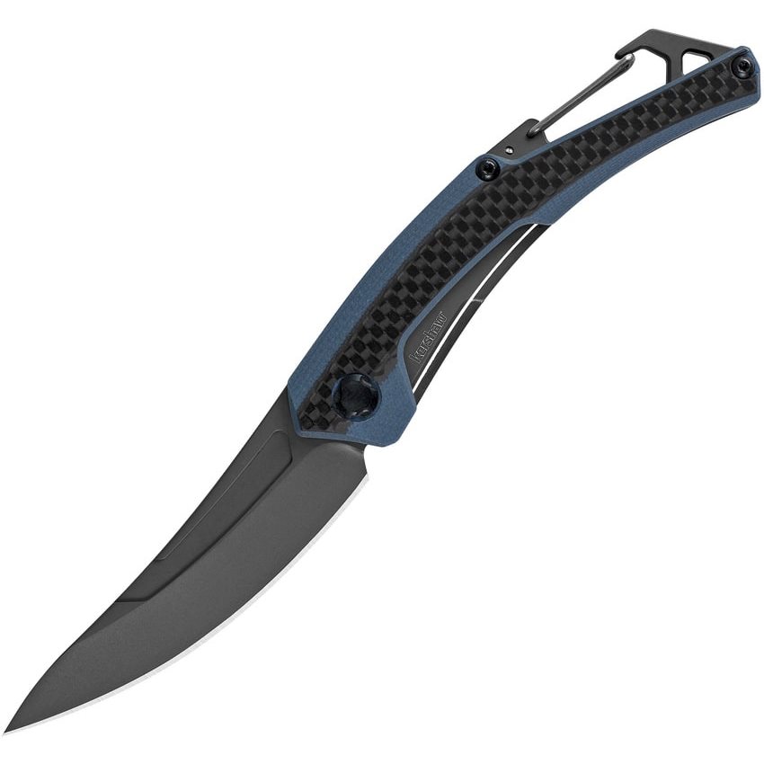 Nůž zavírací REVERB XL hladké ostří MODRÝ KERSHAW 1225X L-11