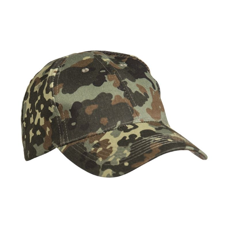 Levně MIL-TEC čepice baseball s kšiltem FLECKTARN