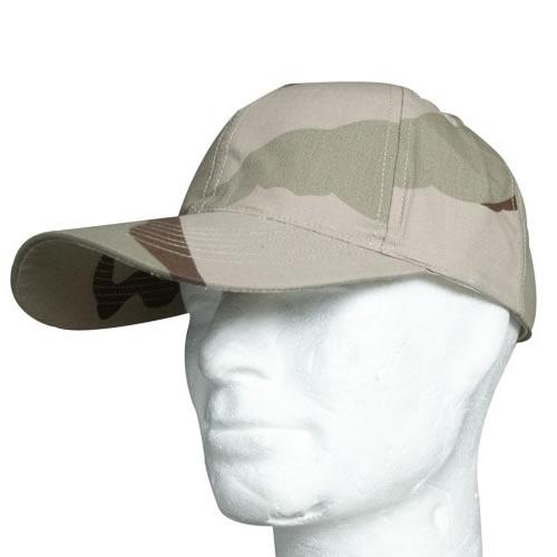 Levně MMB čepice baseball s kšiltem 3-COL DESERT