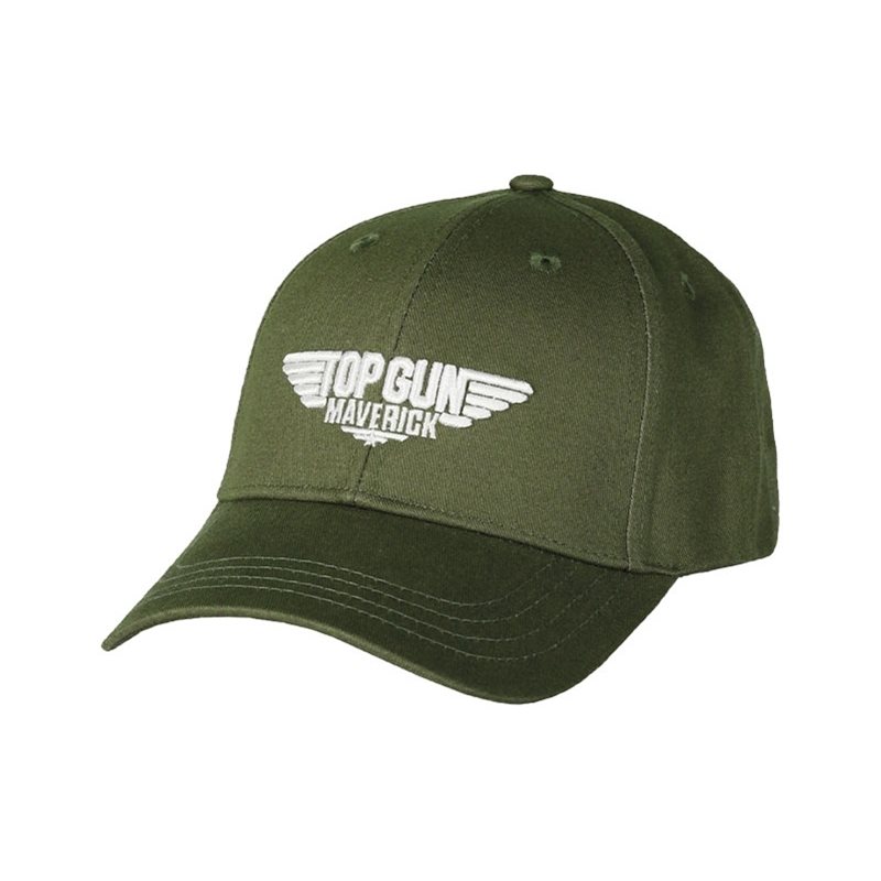 Čepice baseball TOP GUN ZELENÁ