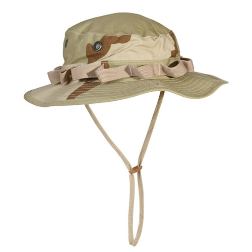 Levně Klobouk US typ GI rip-stop 3-COL DESERT