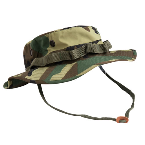 Levně Klobouk US typ GI nepromokavý WOODLAND