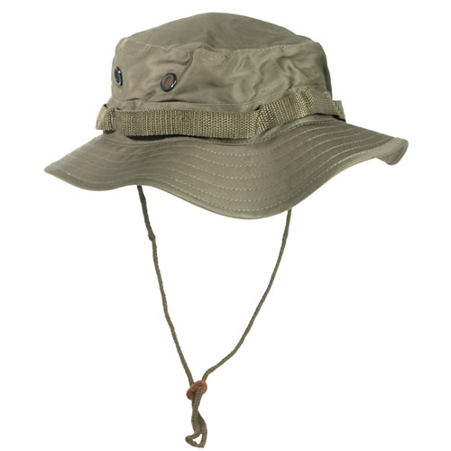 Levně Klobouk US JUNGLE ZELENÝ