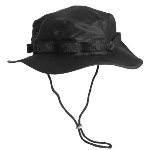 Levně Klobouk US JUNGLE ČERNÝ