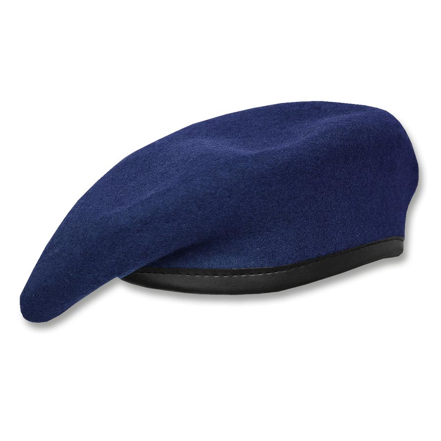 Levně Baret vlněný BW CDO TMAVĚ MODRÝ