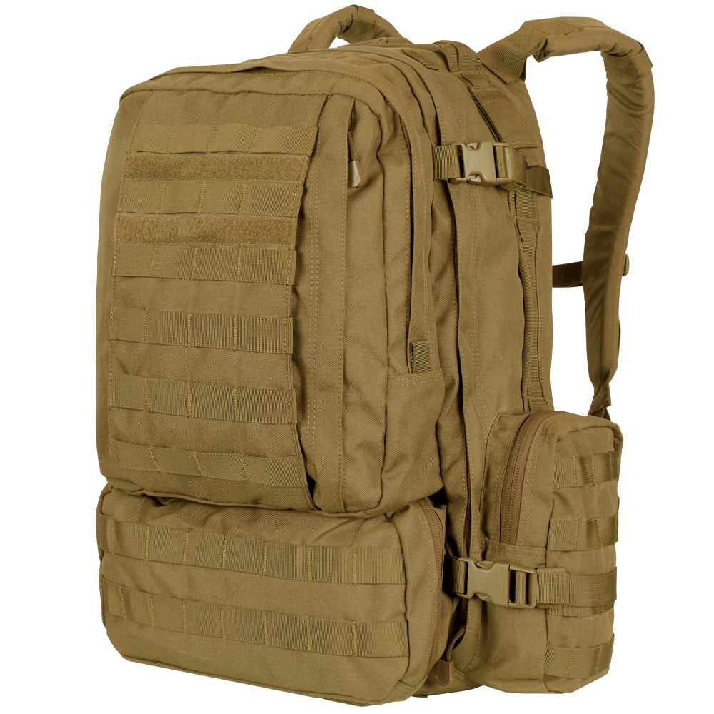 Levně CONDOR OUTDOOR batoh MOLLE 3-DAYS ASSAULT - COYOTE BROWN