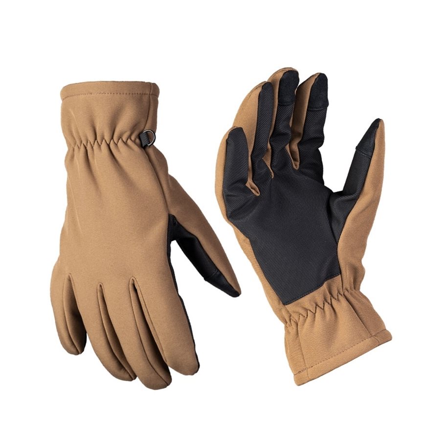 Levně Rukavice SOFTSHELL THINSULATE™ COYOTE