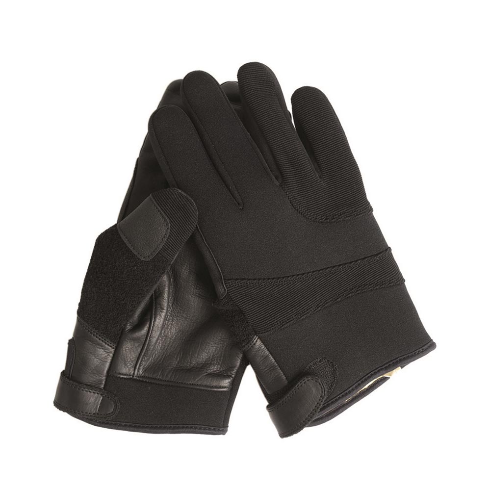 Levně Rukavice NEOPREN/ARAMID ČERNÉ