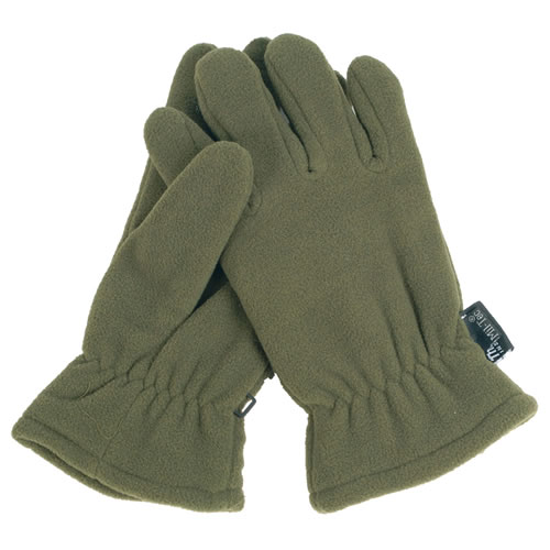 Levně Rukavice FLEECE Thinsulate™ ZELENÉ