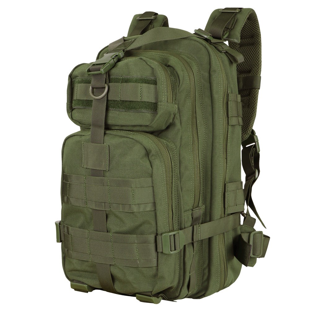 Levně CONDOR OUTDOOR batoh ASSAULT COMPACT MODULAR ZELENÝ