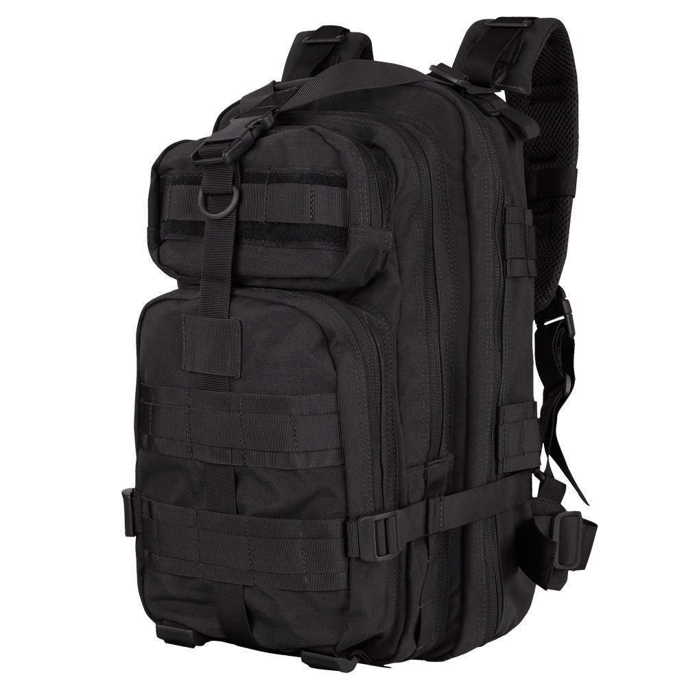 Levně CONDOR OUTDOOR batoh ASSAULT COMPACT MODULAR ČERNÝ