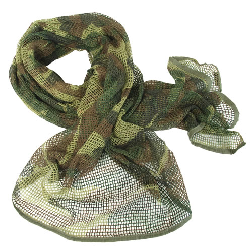 Levně MIL-TEC šála BARACUDA 190x90cm WOODLAND