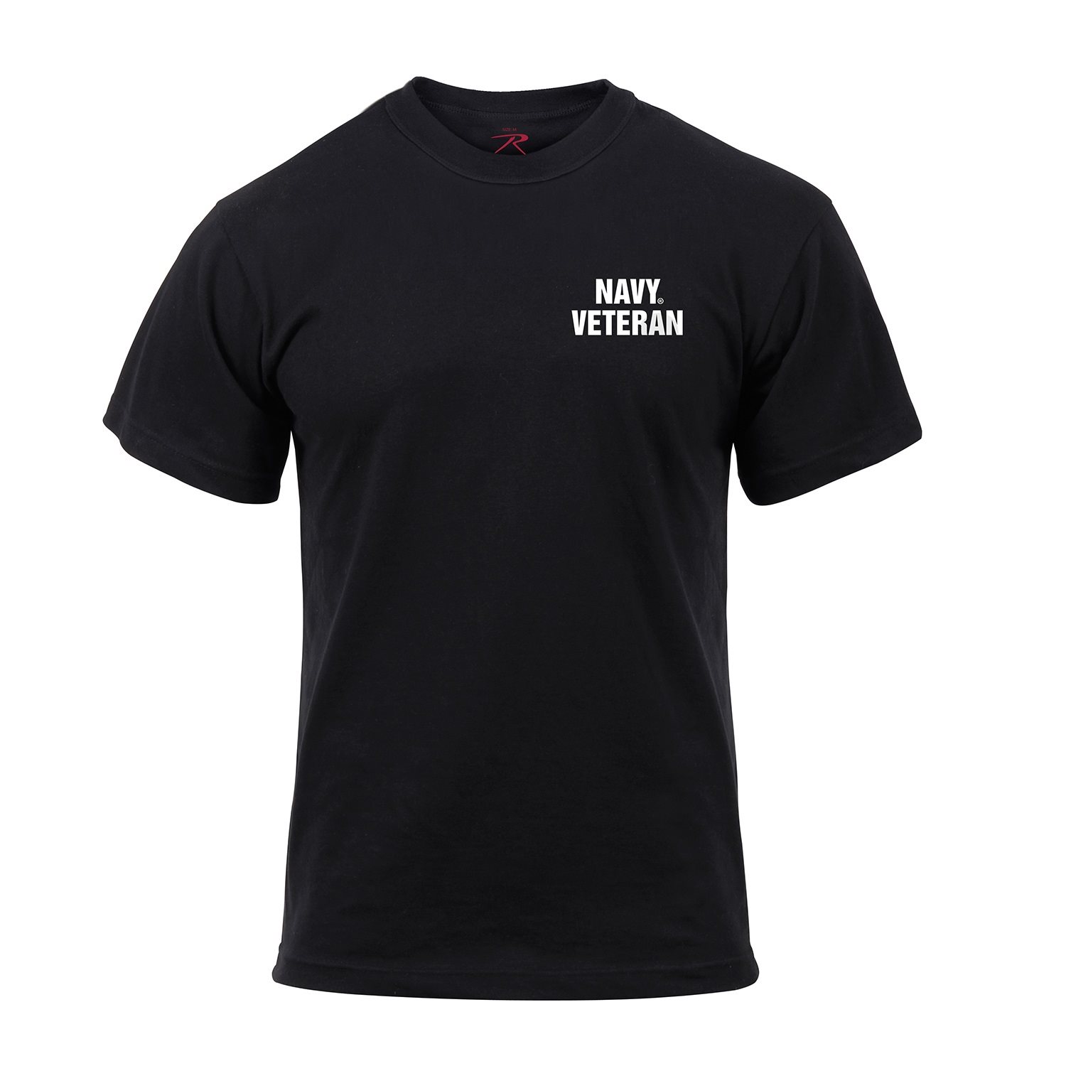 Levně Triko US NAVY VETERAN krátký rukáv ČERNÉ