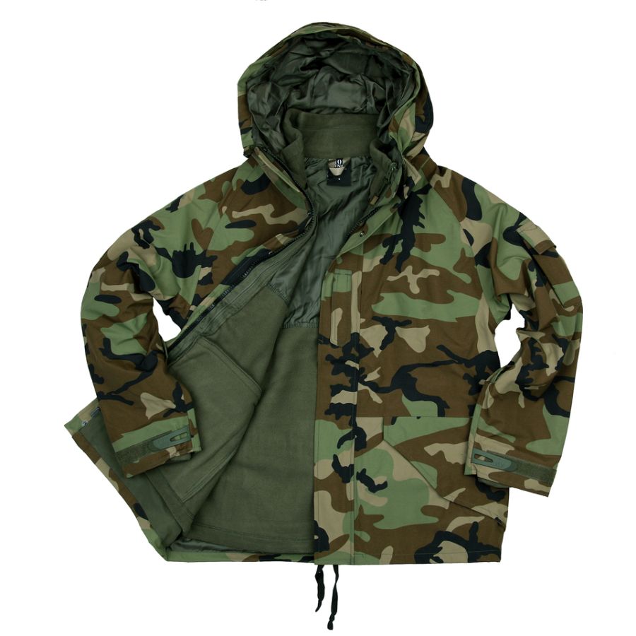 Levně Bunda/parka s fleece vložkou WOODLAND