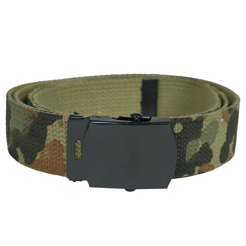 Levně MIL-TEC opasek US kalhotový s černou sponou FLECKTARN dl.130cm